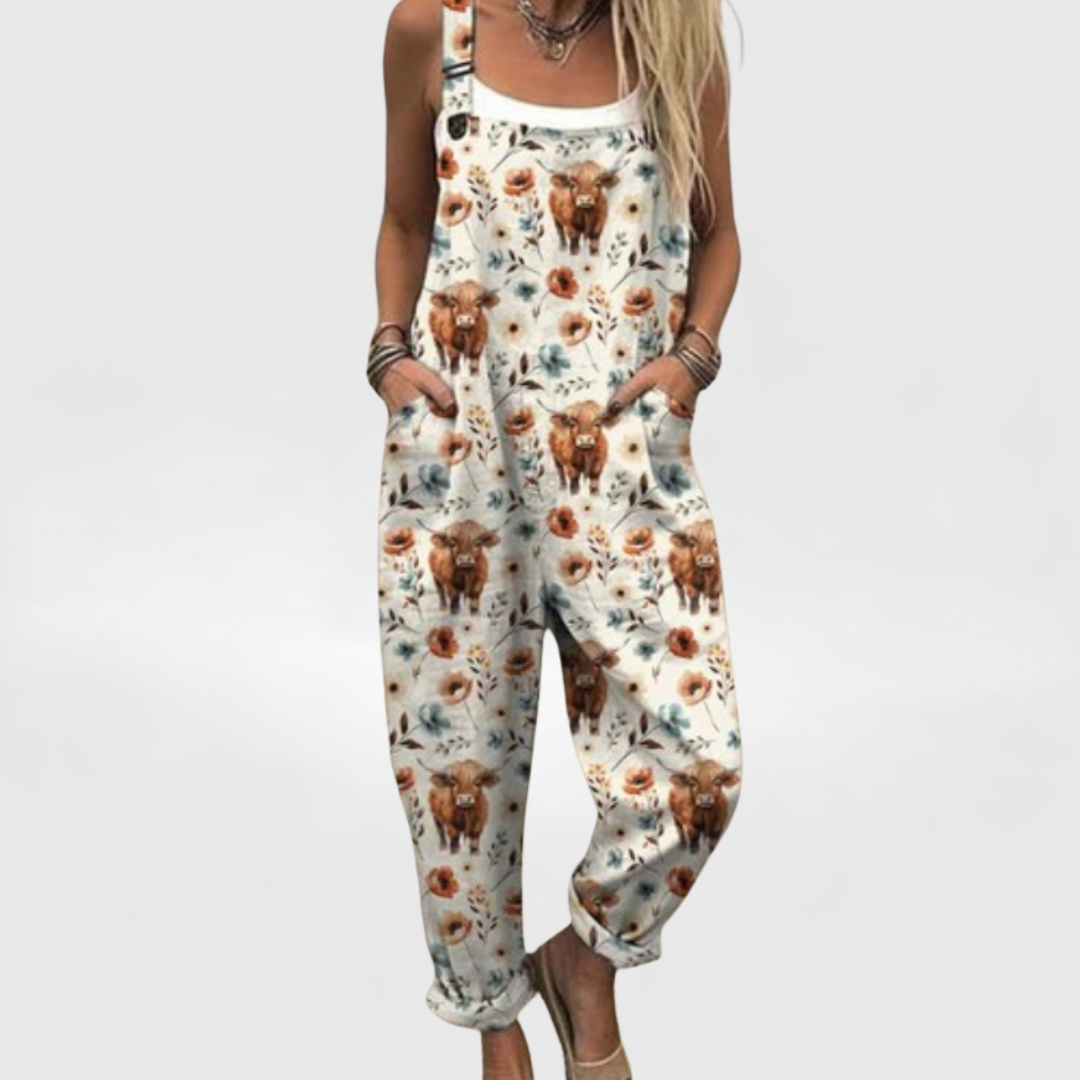 AMBRA™ | Künstlerischer Jumpsuit – bequem & vielseitig