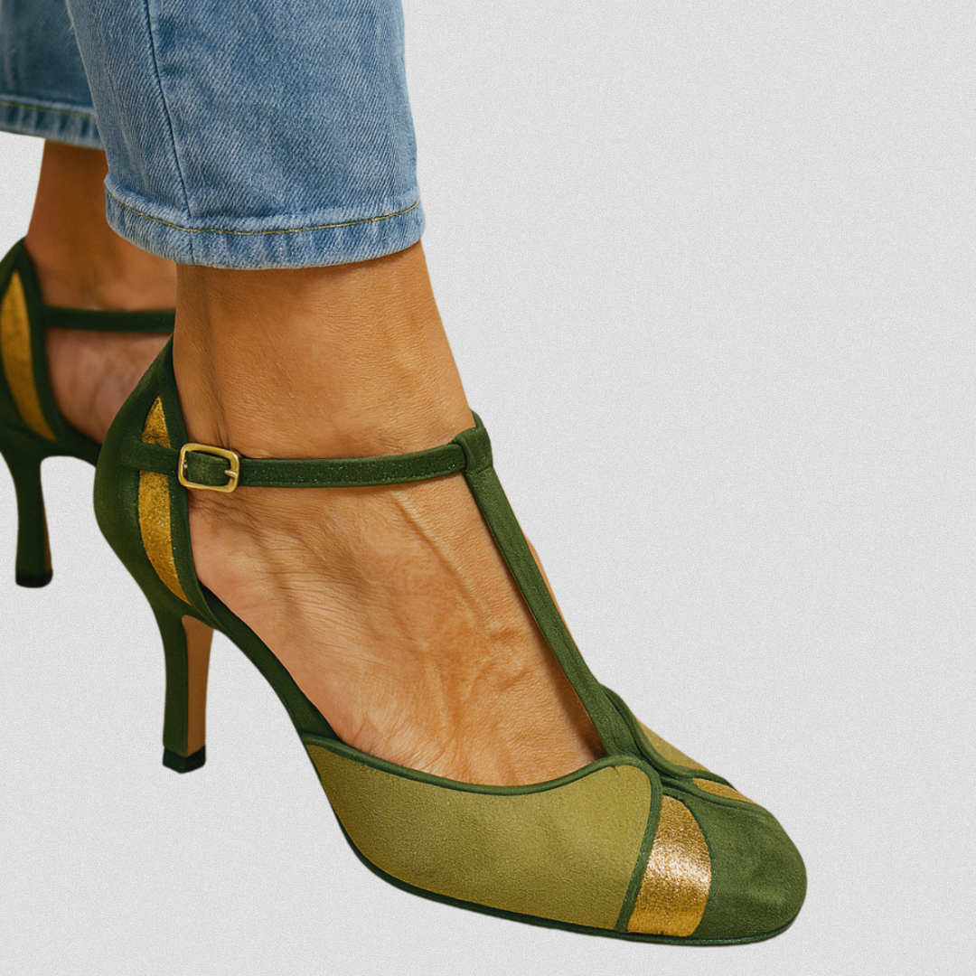 CILLY™ | Sandalen mit Absatz & Knöchelriemen