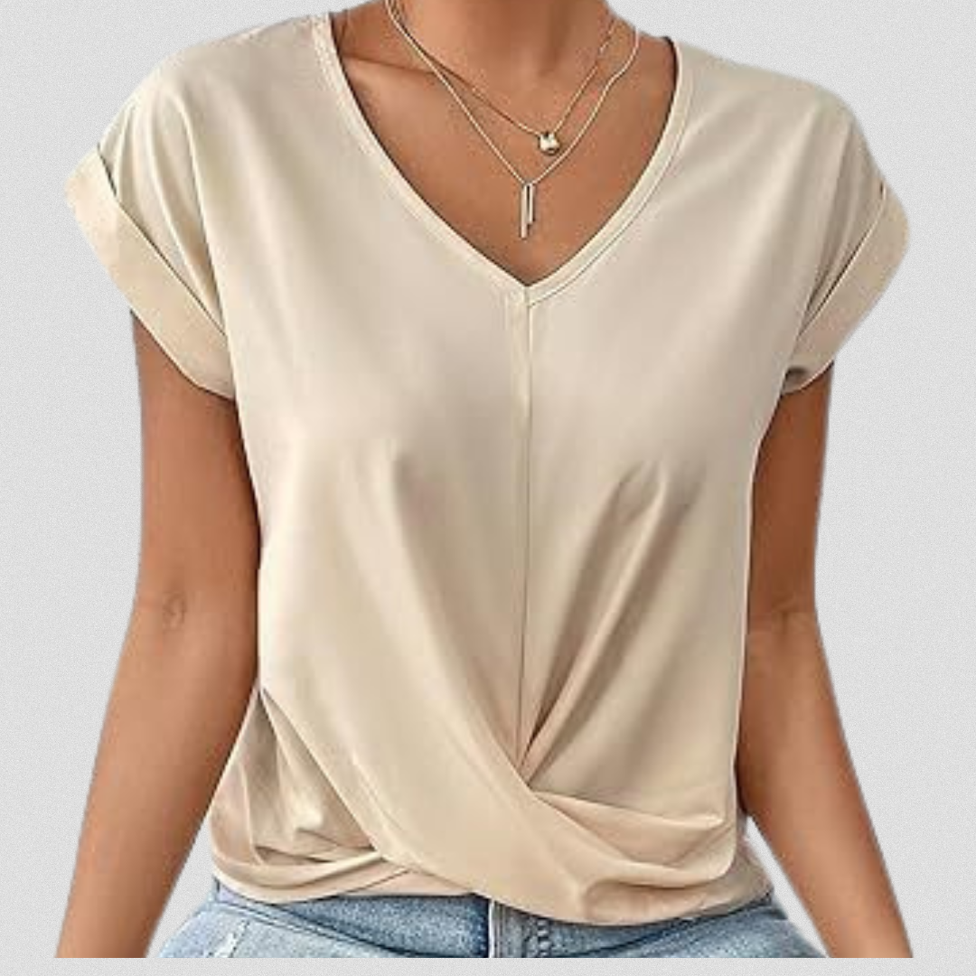 BENNY™   |     T-Shirt aus Premium-Baumwolle mit elegantem V-Ausschnitt
