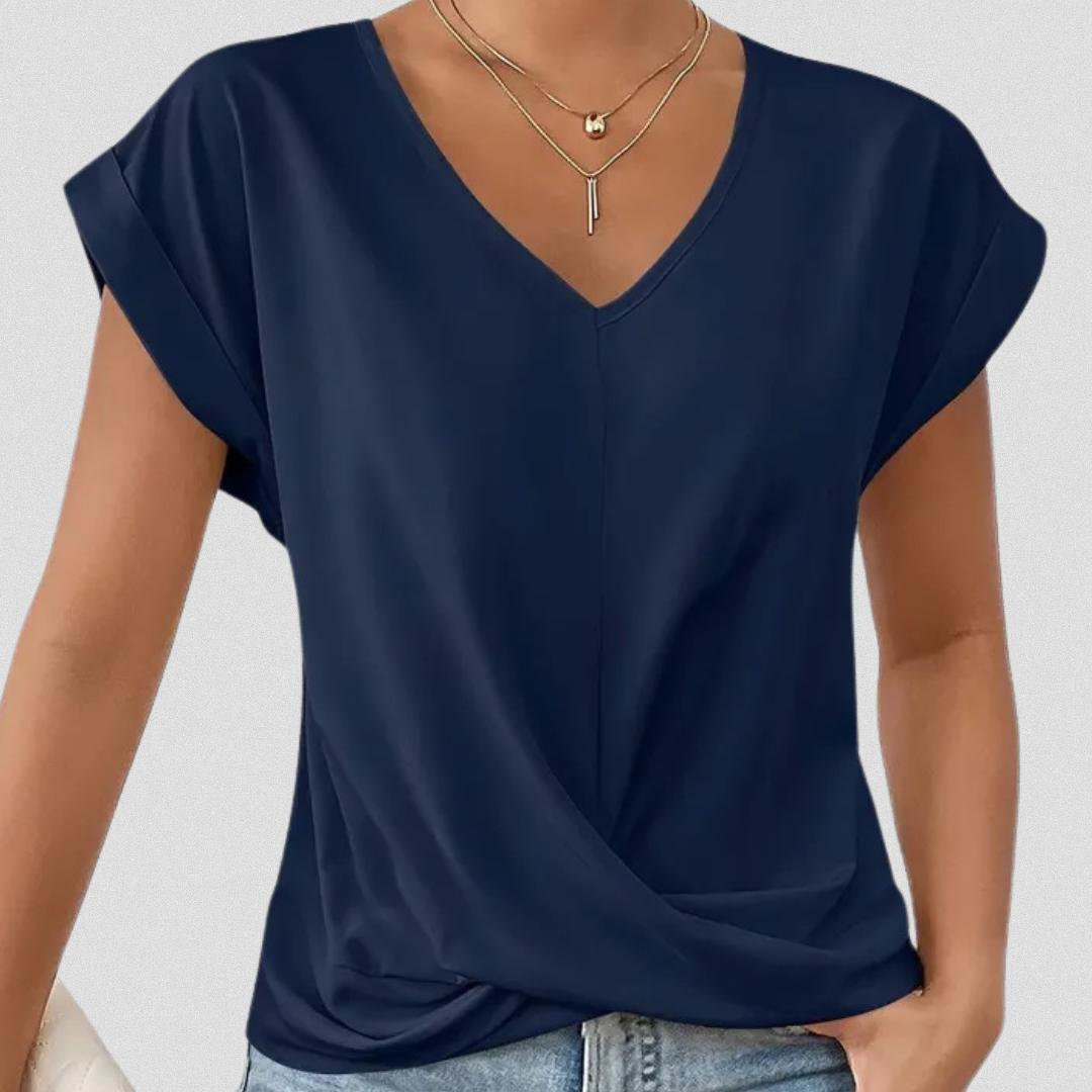 BENNY™   |     T-Shirt aus Premium-Baumwolle mit elegantem V-Ausschnitt