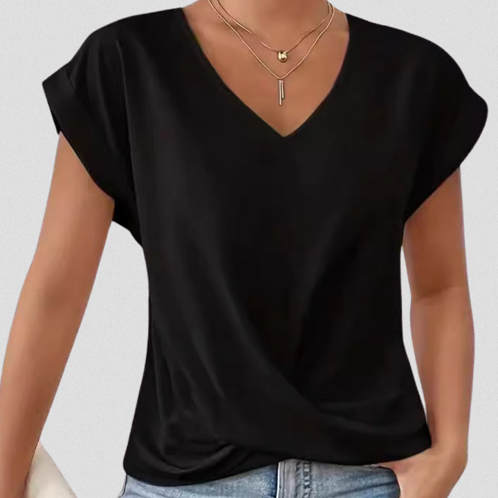 BENNY™   |     T-Shirt aus Premium-Baumwolle mit elegantem V-Ausschnitt