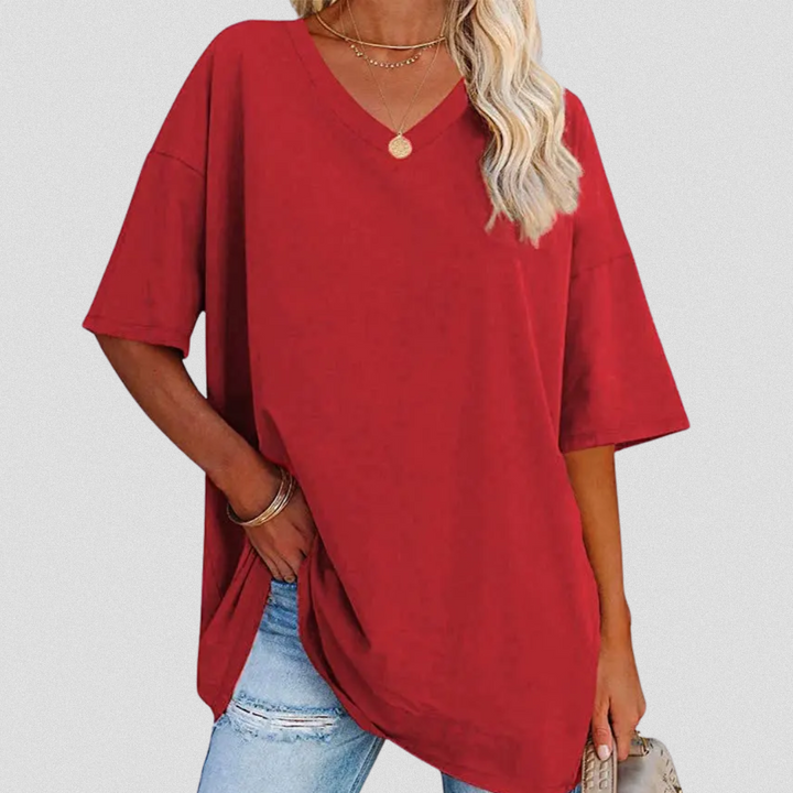 LOUISE™ | BEQUEME BAUMWOLL T-SHIRT FÜR JEDEN TAG