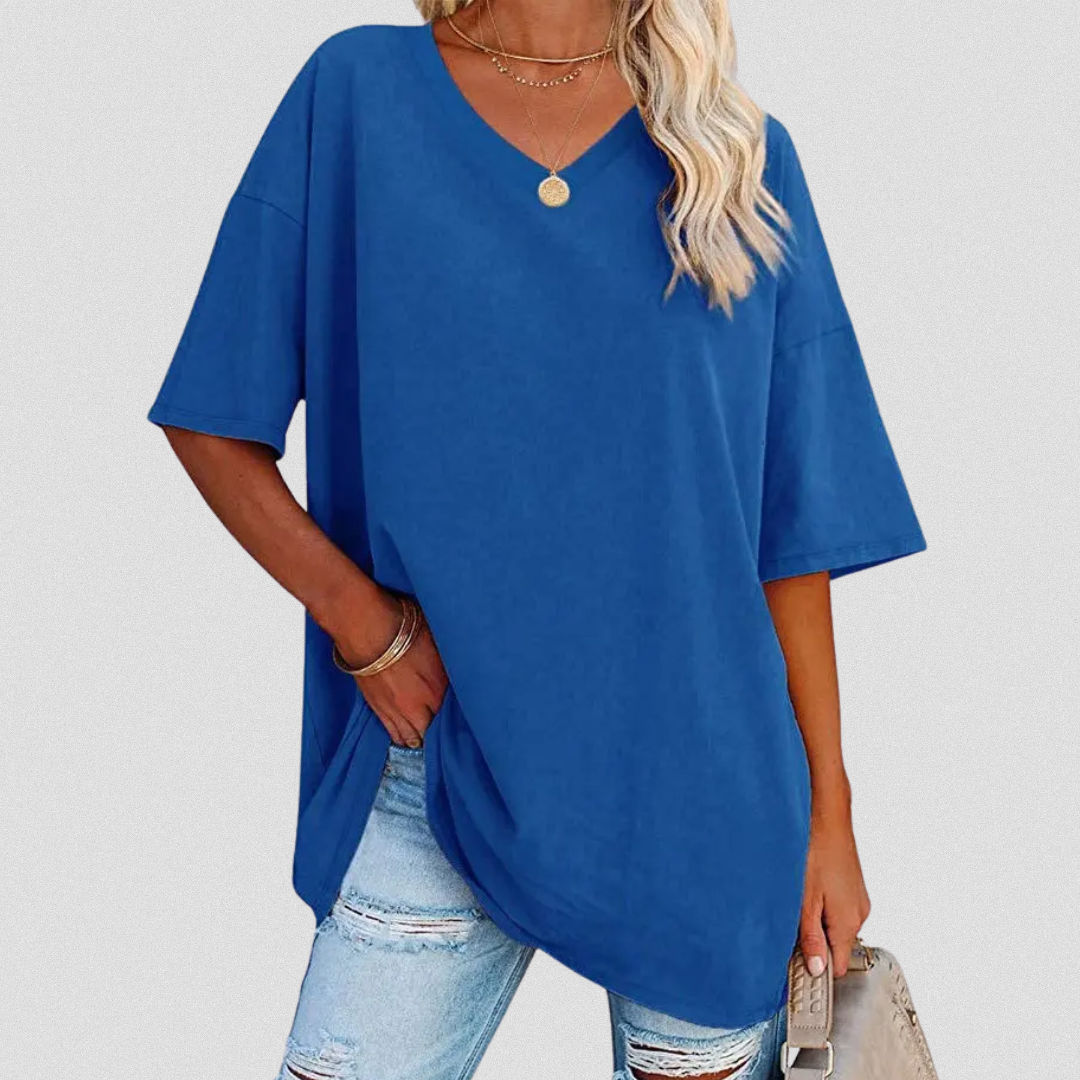 LOUISE™ | BEQUEME BAUMWOLL T-SHIRT FÜR JEDEN TAG