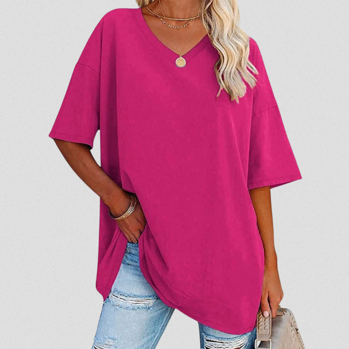 LOUISE™ | BEQUEME BAUMWOLL T-SHIRT FÜR JEDEN TAG