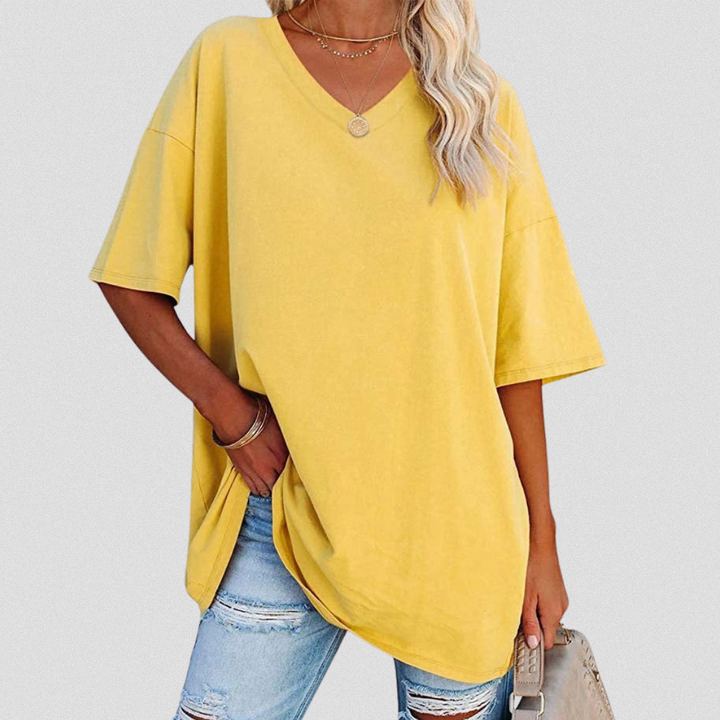 LOUISE™ | BEQUEME BAUMWOLL T-SHIRT FÜR JEDEN TAG