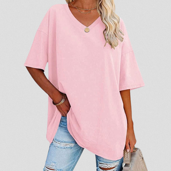 LOUISE™ | BEQUEME BAUMWOLL T-SHIRT FÜR JEDEN TAG