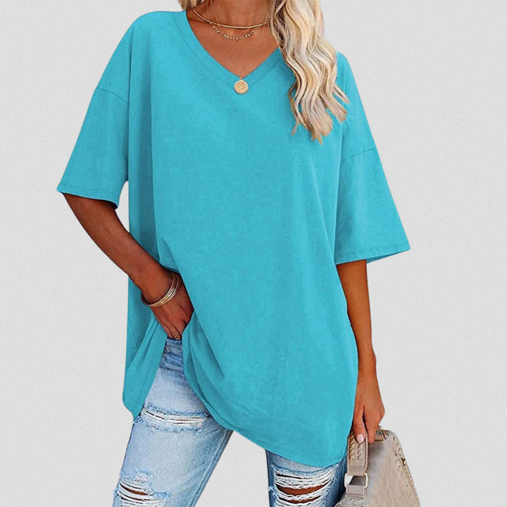 LOUISE™ | BEQUEME BAUMWOLL T-SHIRT FÜR JEDEN TAG