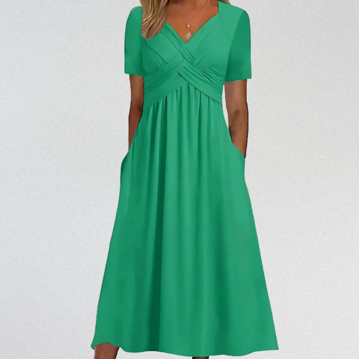 AMELIA™| Elegantes Kleid aus Premiumstoff mit Bauchkaschierung