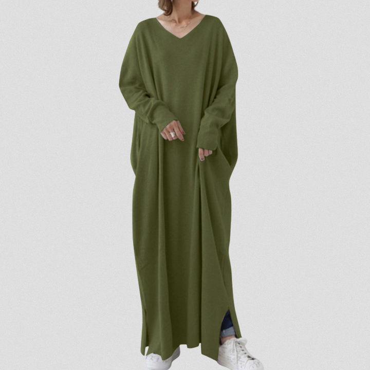 FARAH™ | Kleid mit V-Ausschnitt