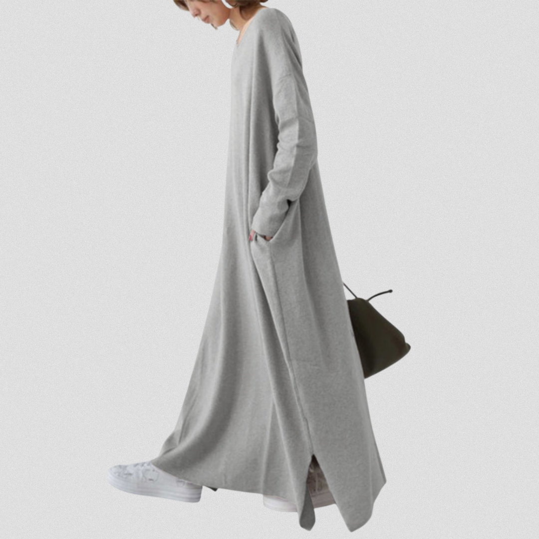 FARAH™ | Kleid mit V-Ausschnitt
