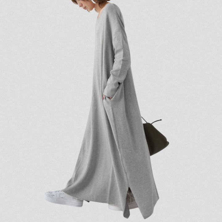 FARAH™ | Kleid mit V-Ausschnitt