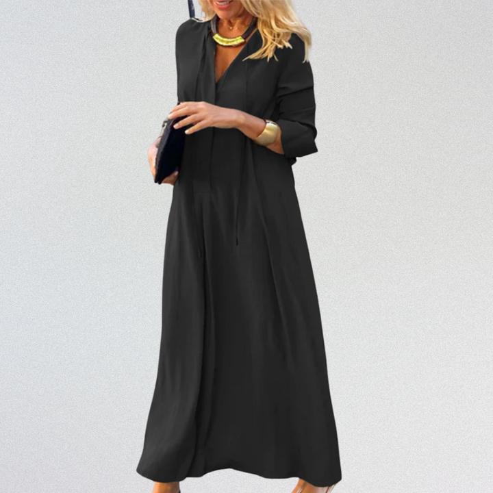 GLORIA™| Luftiges Maxikleid aus weichem Premiumstoff