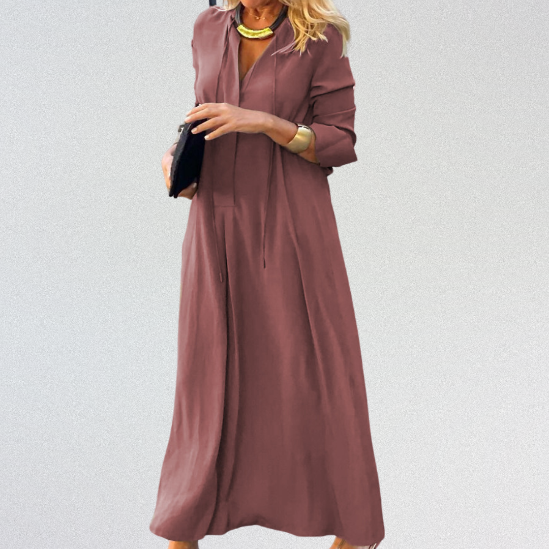 GLORIA™| Luftiges Maxikleid aus weichem Premiumstoff