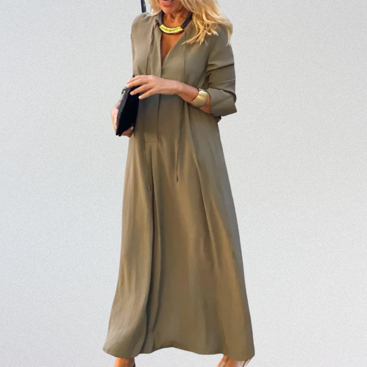 GLORIA™| Luftiges Maxikleid aus weichem Premiumstoff