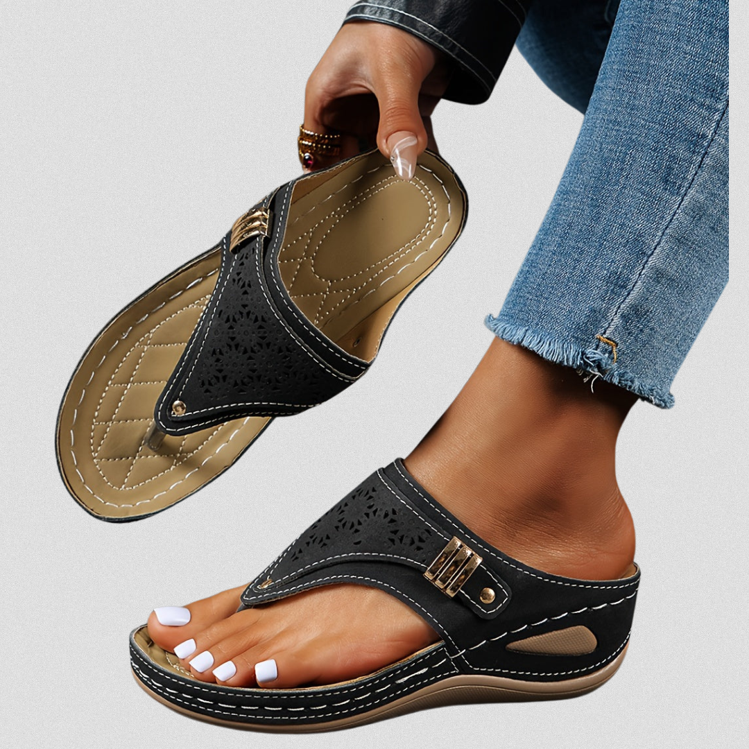 LAYLA™| Orthopädische Sandalen aus Premium-Material für stilvolle Sommermomente
