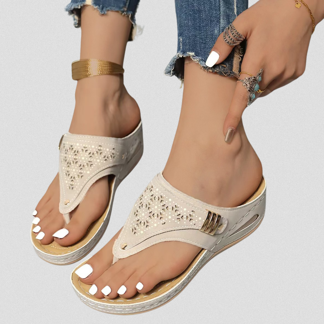 LAYLA™| Orthopädische Sandalen aus Premium-Material für stilvolle Sommermomente