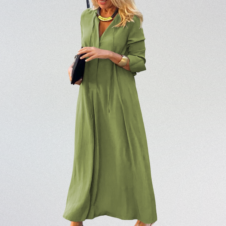 GLORIA™| Luftiges Maxikleid aus weichem Premiumstoff