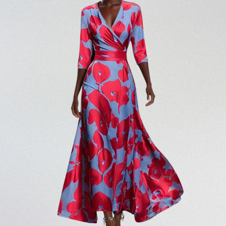 ROSE™ | Elegantes Maxikleid aus Premium-Baumwolle