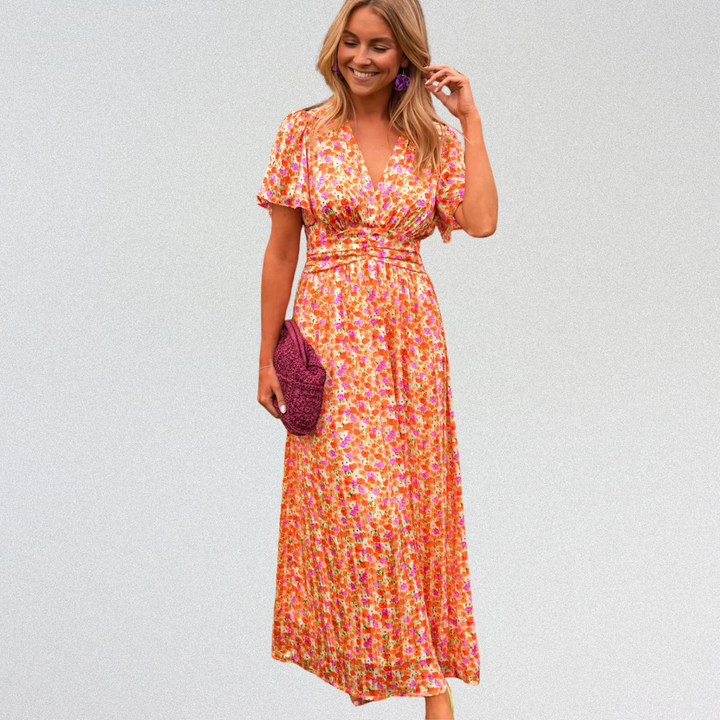 LUNA™ | Blumenkleid aus leichtem Premiumstoff