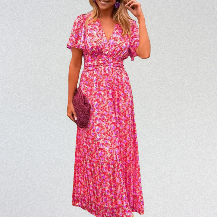 LUNA™ | Blumenkleid aus leichtem Premiumstoff
