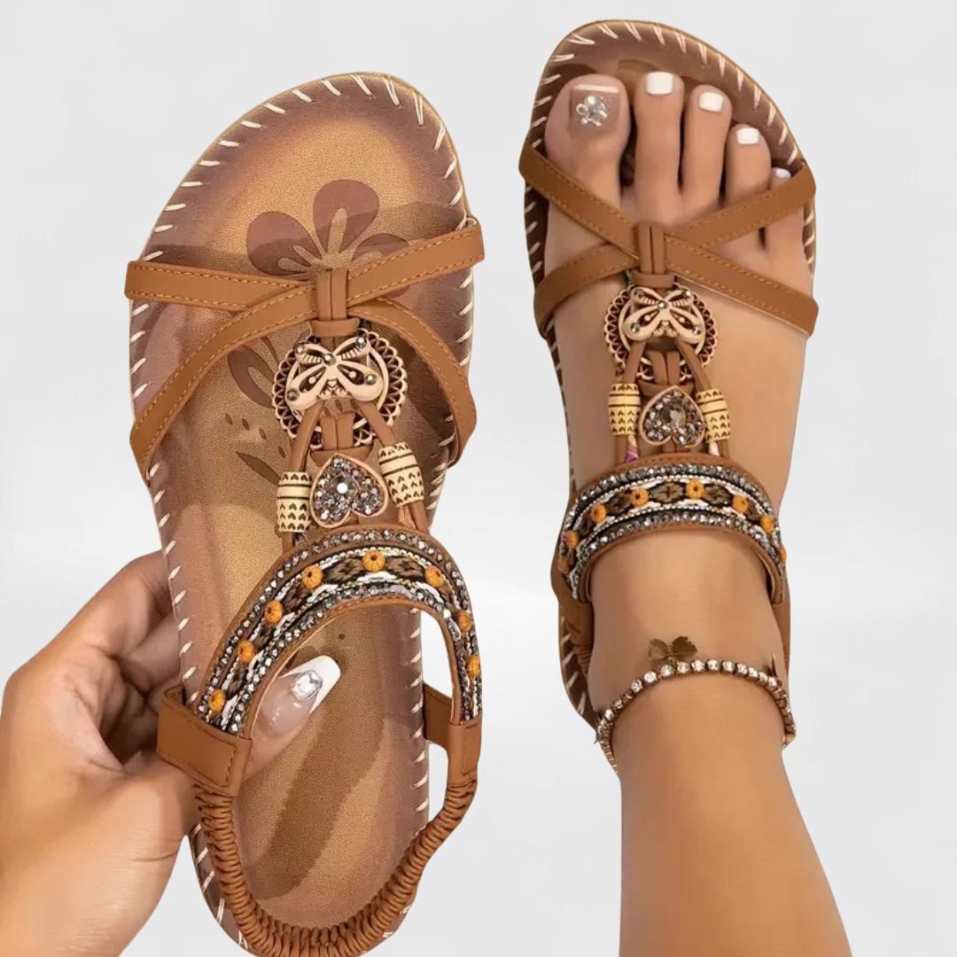 NAOMI™ | Orthopädische Ibiza-Sandale aus Premium-Material