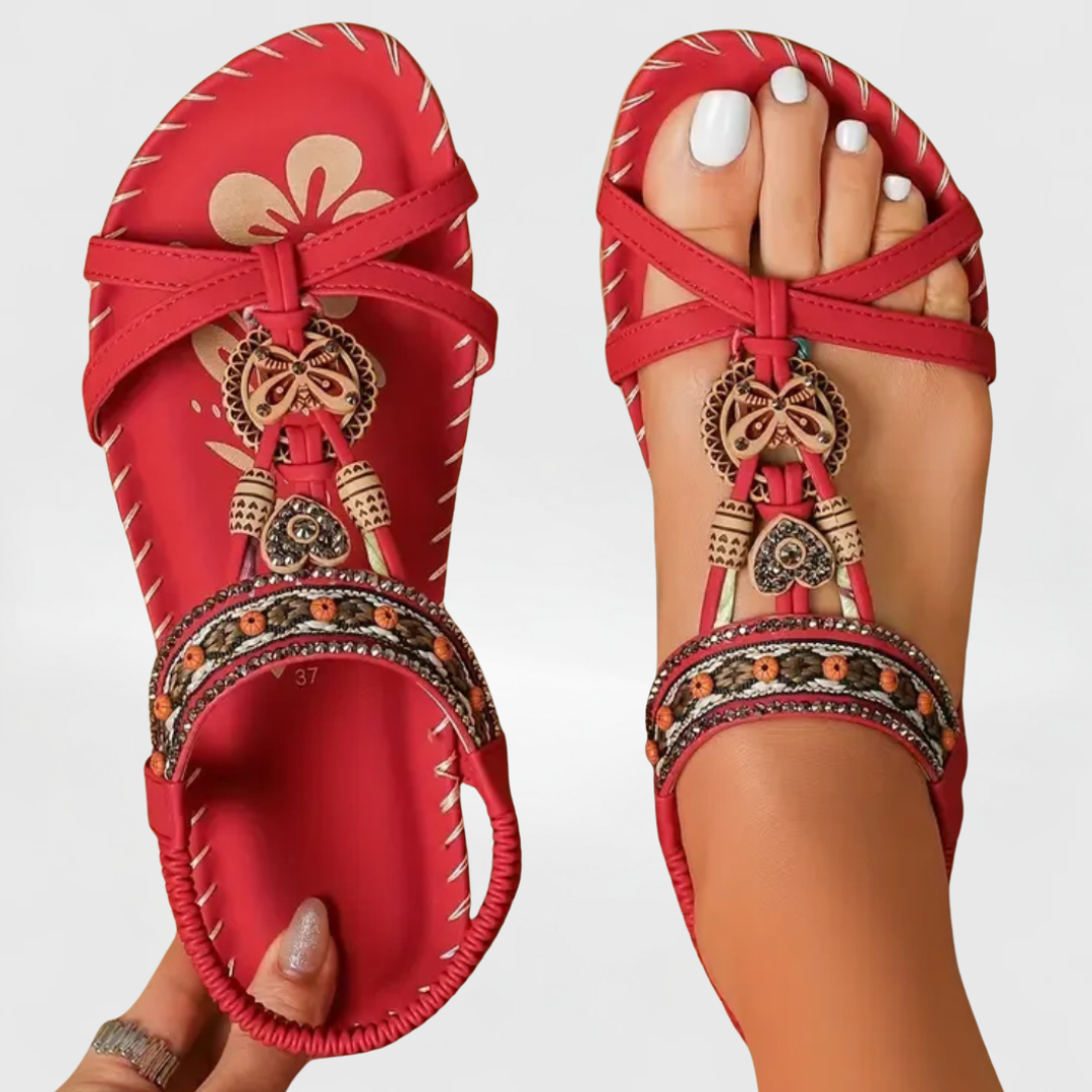 NAOMI™ | Orthopädische Ibiza-Sandale aus Premium-Material
