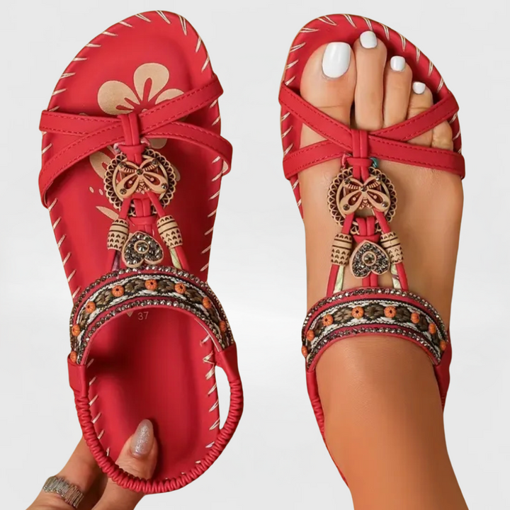 NAOMI™ | Orthopädische Ibiza-Sandale aus Premium-Material