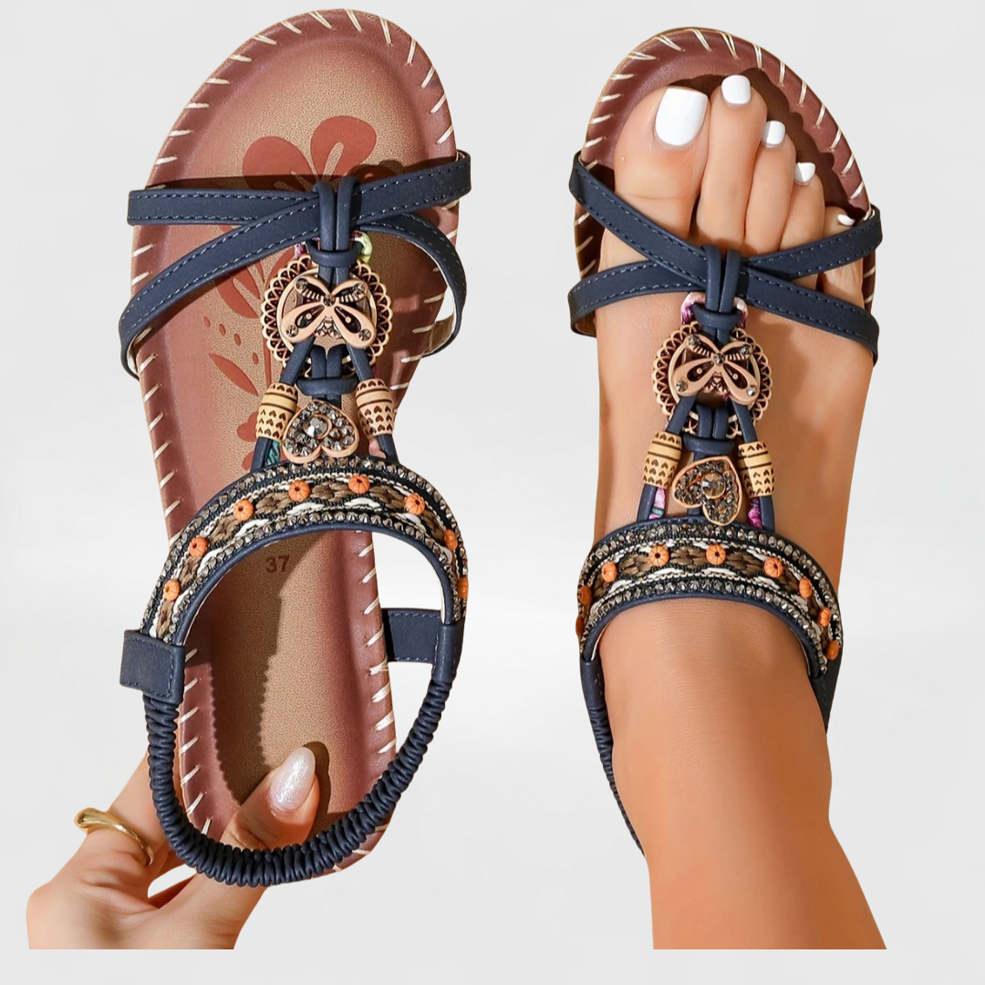 NAOMI™ | Orthopädische Ibiza-Sandale aus Premium-Material