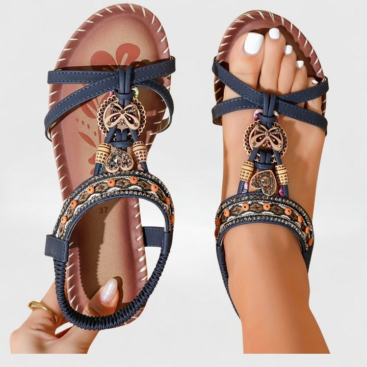 NAOMI™ | Orthopädische Ibiza-Sandale aus Premium-Material