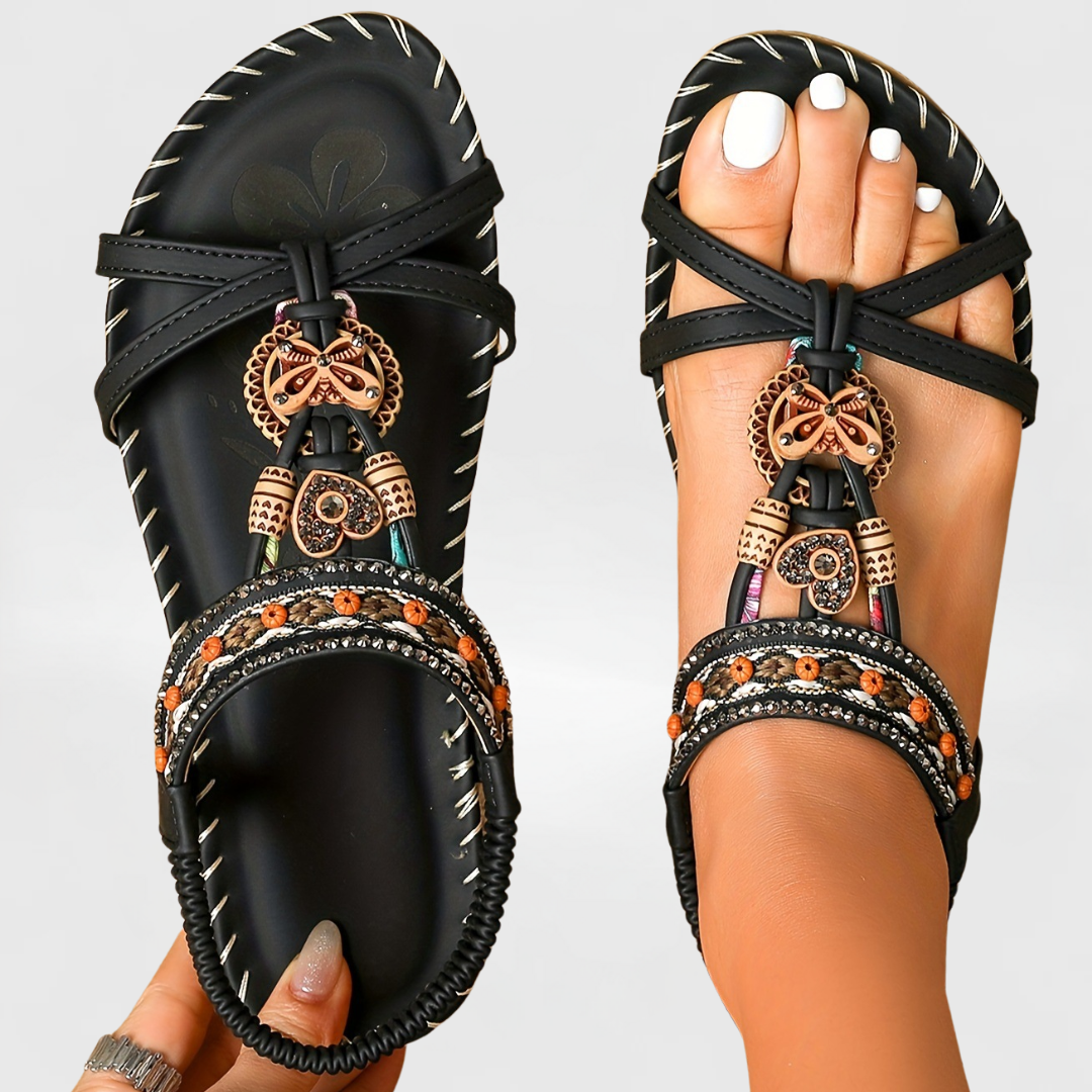 NAOMI™ | Orthopädische Ibiza-Sandale aus Premium-Material