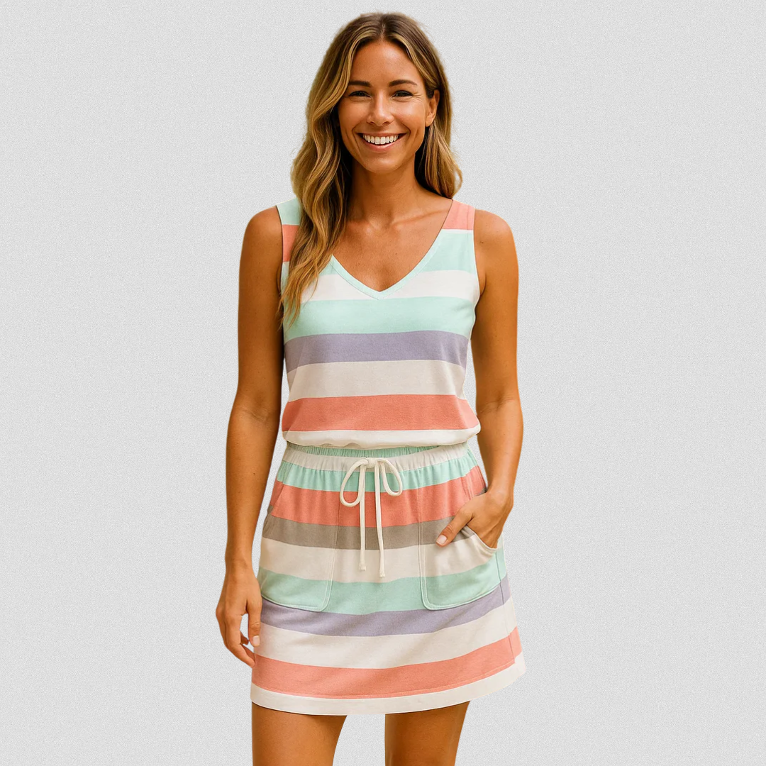 KYRA™ | Trendiges One-Shoulder Minikleid für Sommerabende