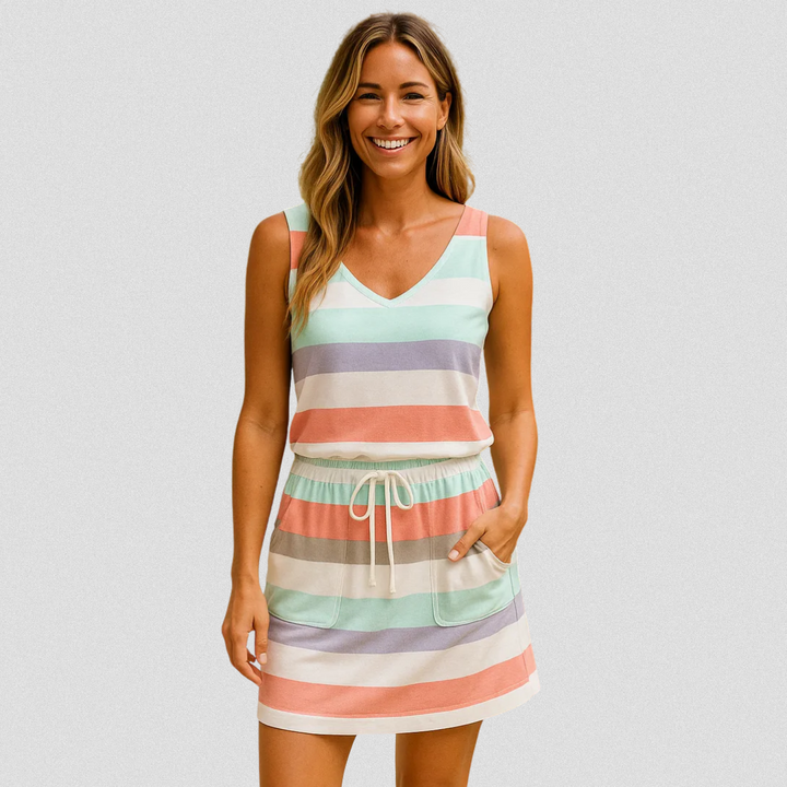 KYRA™ | Trendiges One-Shoulder Minikleid für Sommerabende