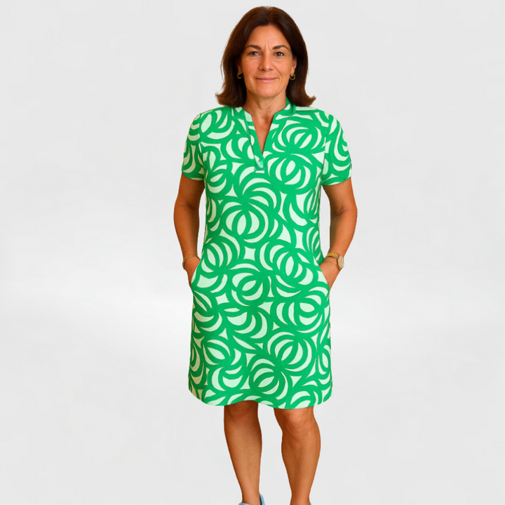 TITA™ | Luftiges Kleid mit Premium-Print