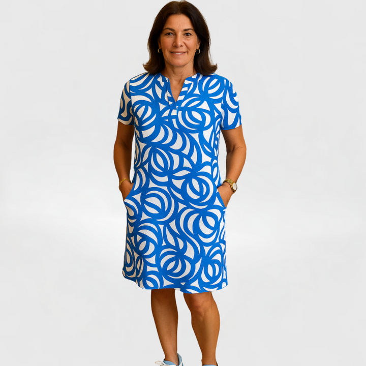 TITA™ | Luftiges Kleid mit Premium-Print