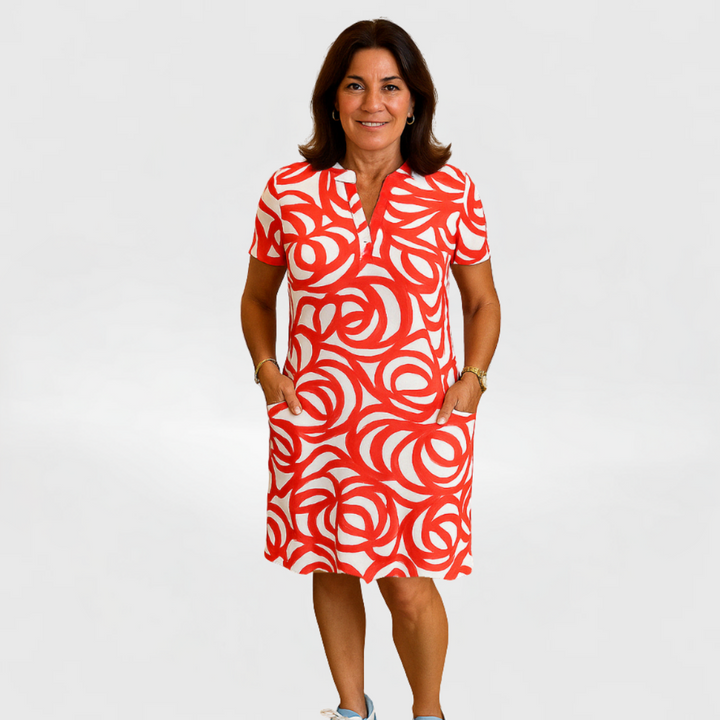 TITA™ | Luftiges Kleid mit Premium-Print