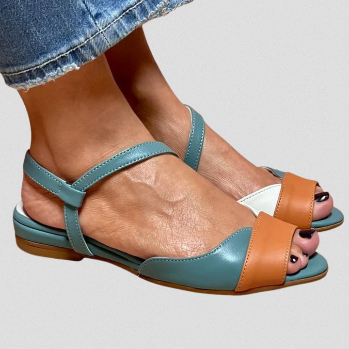 NORA™ | Sandalen mit offenem Zehenbereich in Premium-Optik