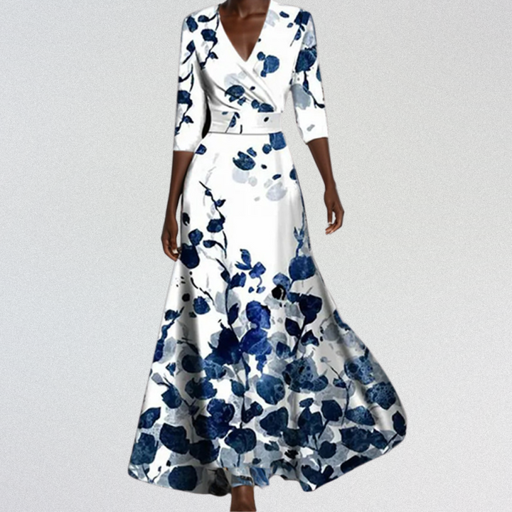ROSE™ | Elegantes Maxikleid aus Premium-Baumwolle
