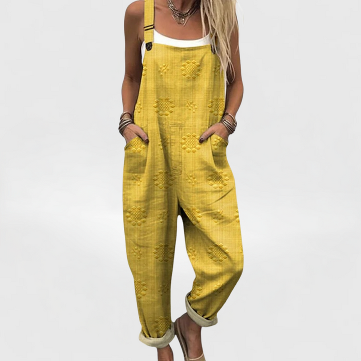 LINA™| Künstlerischer Jumpsuit – bequem & vielseitig