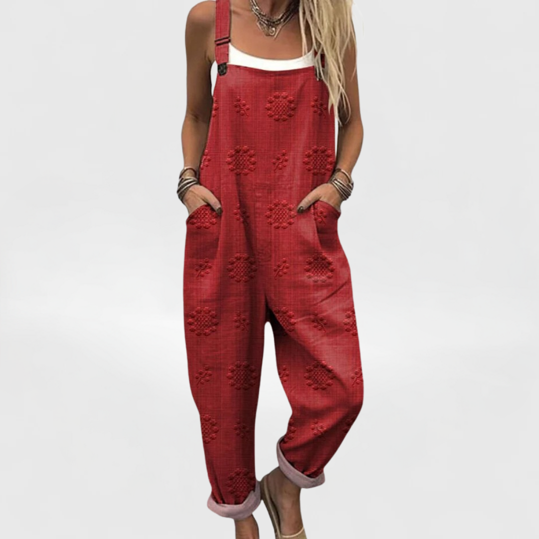 LINA™| Künstlerischer Jumpsuit – bequem & vielseitig