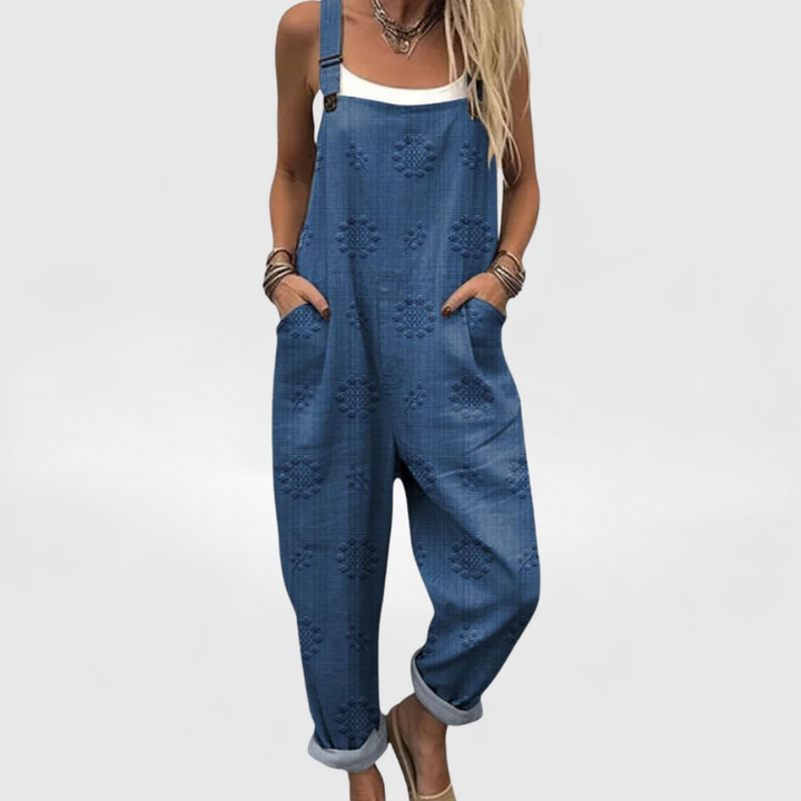 LINA™| Künstlerischer Jumpsuit – bequem & vielseitig