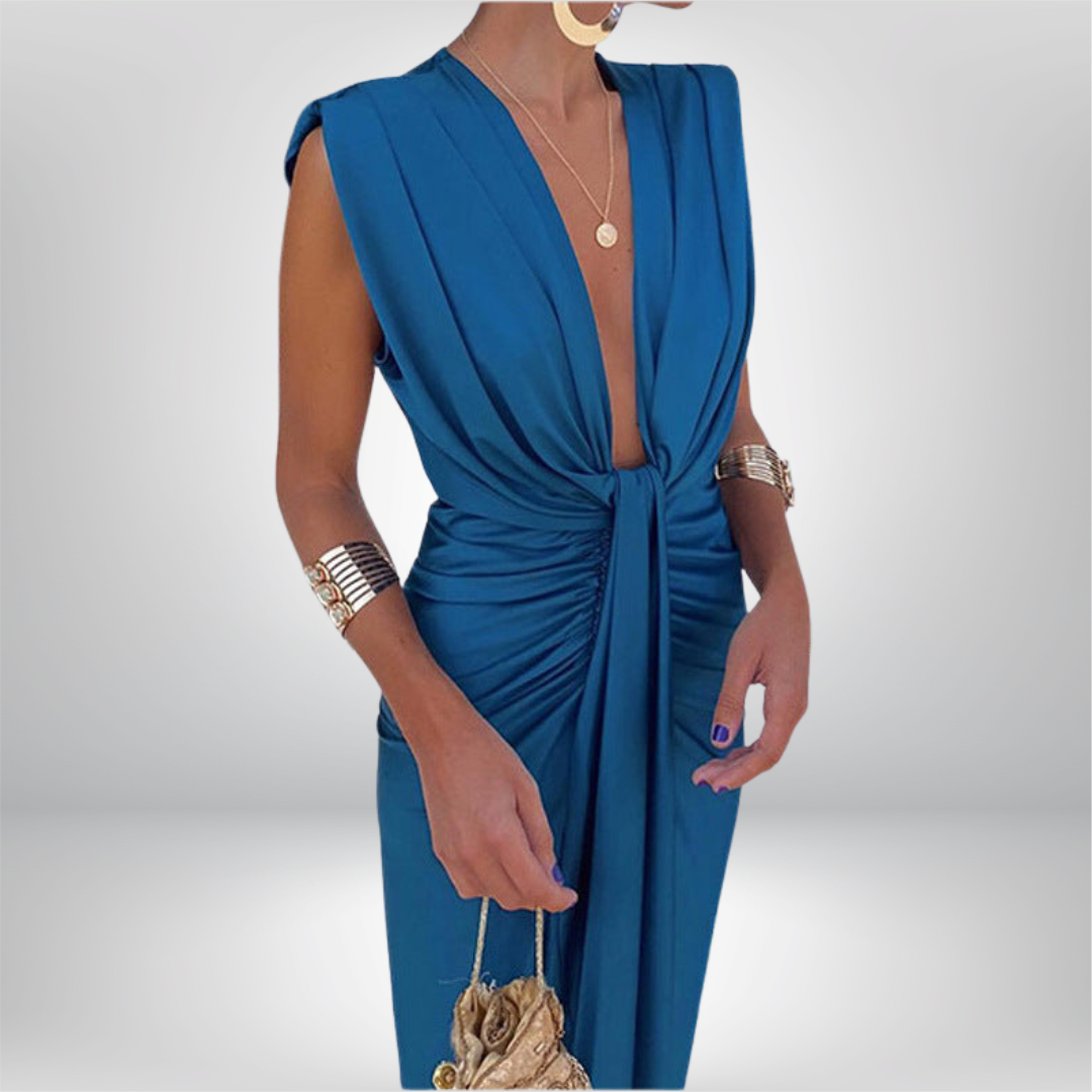 SIENNA™ | Kleid mit tiefem Ausschnitt