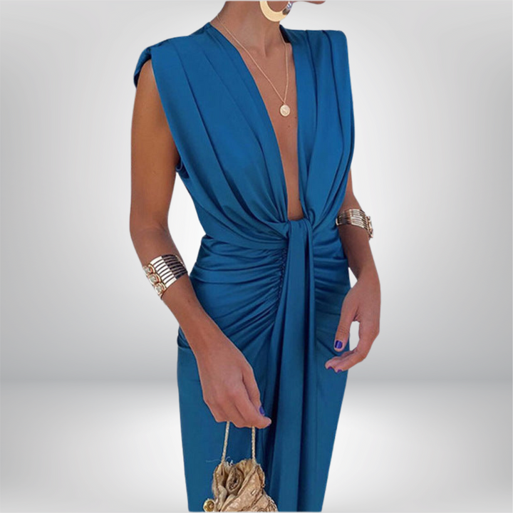 SIENNA™ | Kleid mit tiefem Ausschnitt