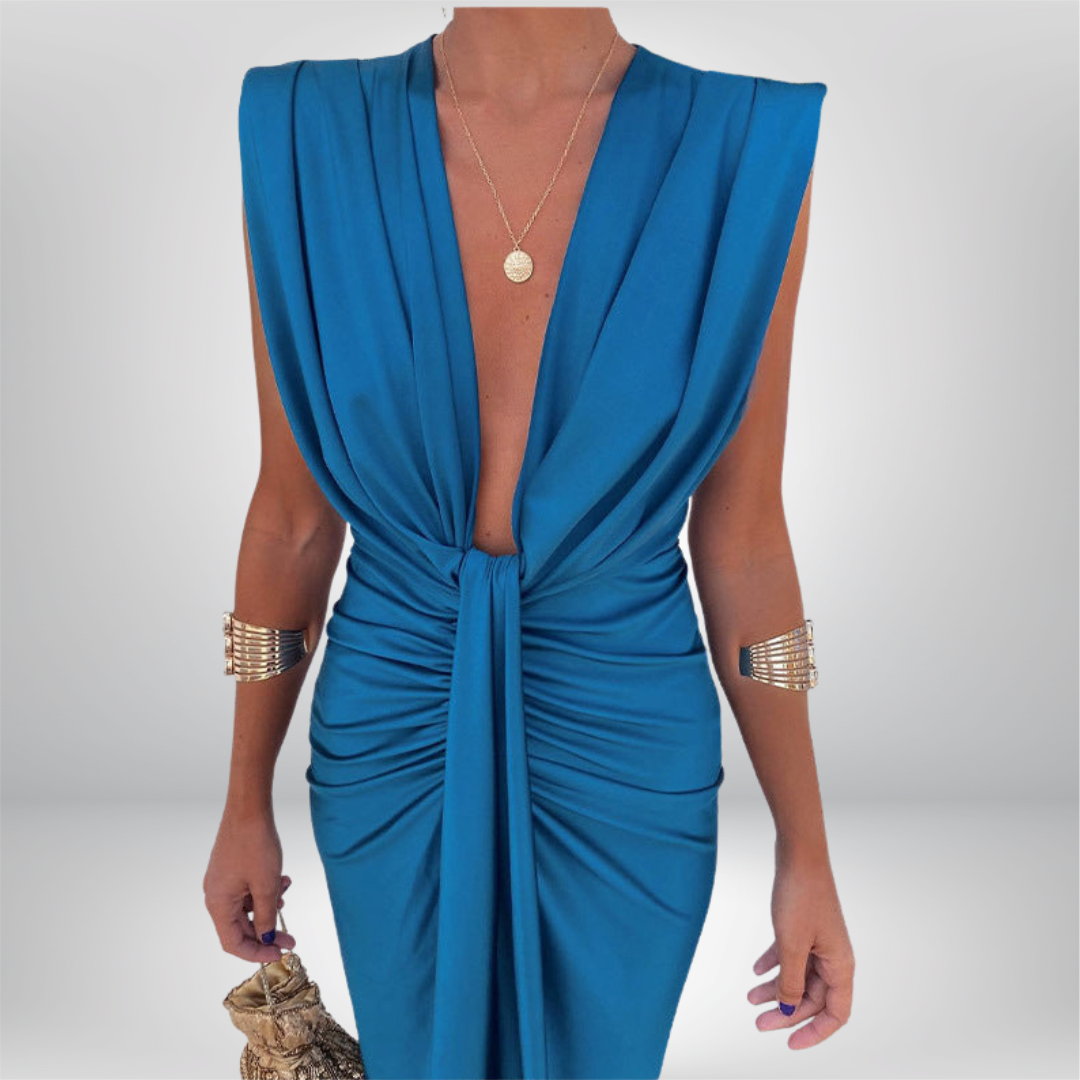 SIENNA™ | Kleid mit tiefem Ausschnitt