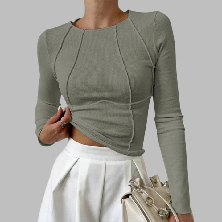 KORA™ | Premium Langarmshirt Bequem & Stilvoll
