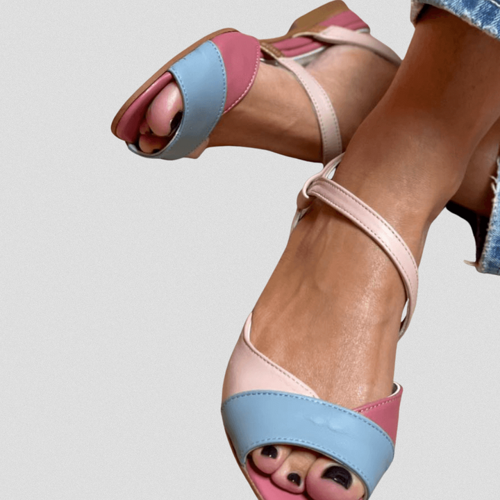 NORA™ | Sandalen mit offenem Zehenbereich in Premium-Optik