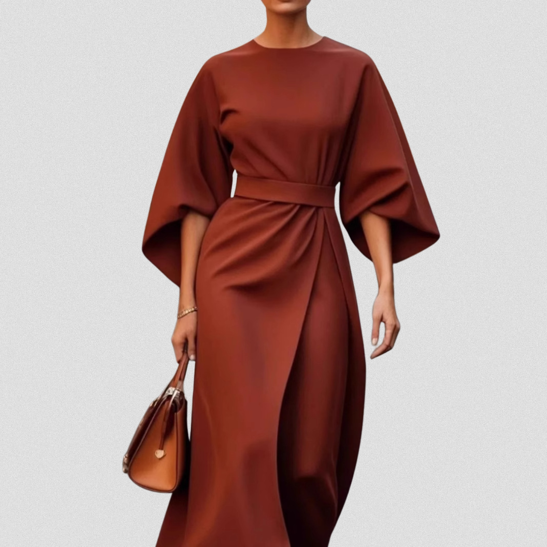 BRENDA™| Elegantes Kleid aus Premium-Baumwolle