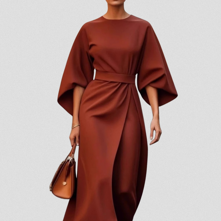 BRENDA™| Elegantes Kleid aus Premium-Baumwolle