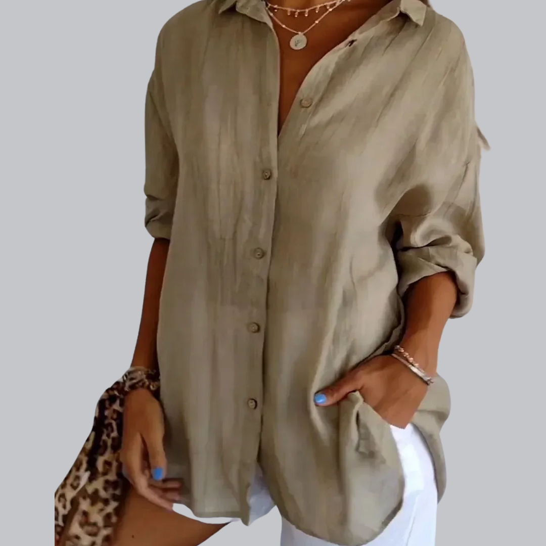 SOPHIE™| Bluse aus Premium-Baumwolle für stilvolle Tage