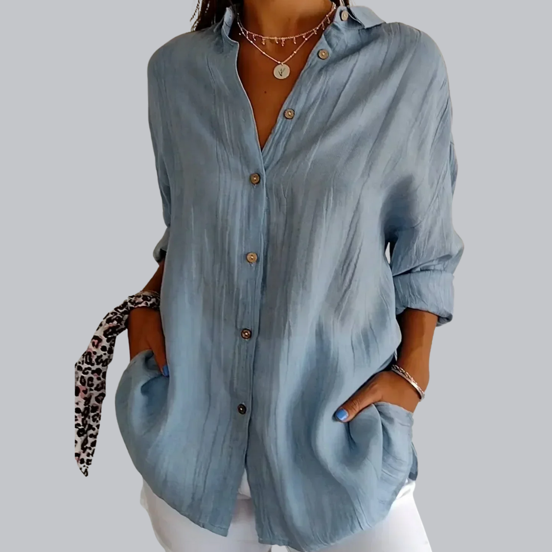 SOPHIE™| Bluse aus Premium-Baumwolle für stilvolle Tage