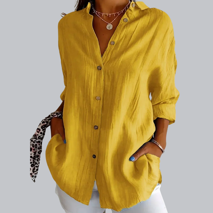 SOPHIE™| Bluse aus Premium-Baumwolle für stilvolle Tage